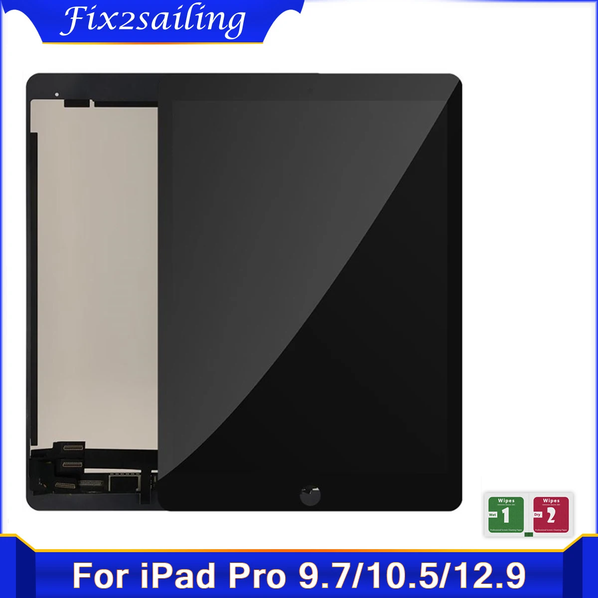 Test LCD For iPad Pro 9.7 Pro 10.5 Pro 12.9 LCD Display Touch Screen Assembly A1673 A1674 /A1701 A1709/ A2152 A2123/A1652 A1584