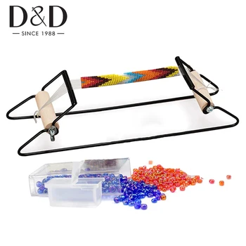 

Stainless Steel Bead Loom Kit for Bracelets DIY Weaving Loom for Make Jewelry Necklace Knitting Machine Educational Toys
