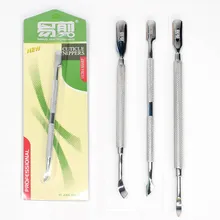 Вьетнамский простой в нарезании маникюр стальной толкающий S-5056811 прочный специальный стальной двуглавый Многофункциональный отшелушивающий скраб Resu