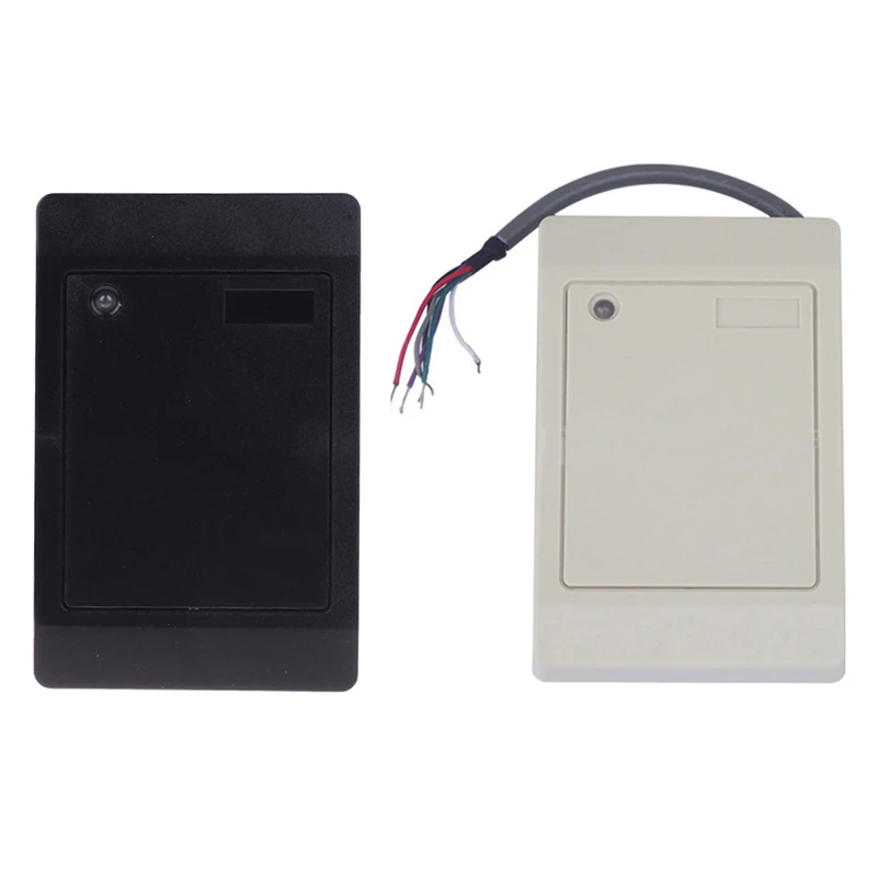 

HOT Waterproof Wiegand Wg26 Wg34 RFID IC Card Reader Proximity reader 125Khz 13.56Mhz ID IC for Access Control System