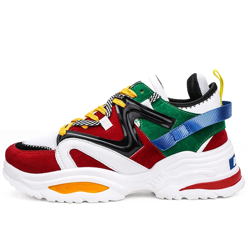 

Unisex High Top Breathable Sneakers 2019 New Men Comfortable Slip-on Sport Shoes Women Fashion Footwear Platform Running Shoes