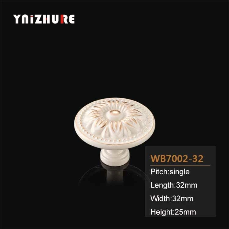2pcs European Style Kitchen Cabine Knobs And Handles Furniture Drawer Door White Dresser Wardrobe Pulls Hardware - Цвет: E