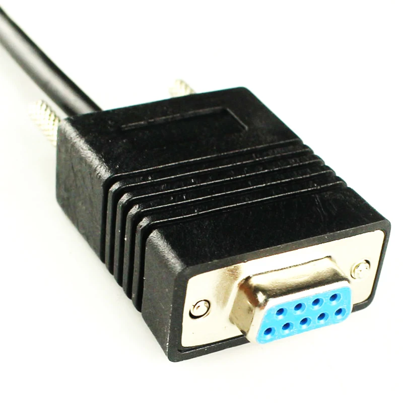 New Scanner 5V 3M RS232 Serial Coiled Cable Compatible for Zebra LI3608 LI3678 DS3608 DS3678 Barcode Scanner Cable