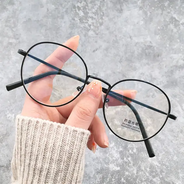 Lunettes anti-lumière bleue pour femmes et hommes, lunettes classiques à monture métallique, lunettes d'ordinateur de bureau, lunettes bloquant les rayons bleus, mode 1