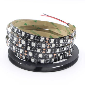

LED 12V5050 bare patch 60 light /m black version drop glue waterproof light with highlighted advertising decorative light strip