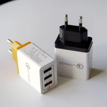 3 порта USB зарядное устройство Быстрая зарядка QC 3,0 Быстрая зарядка настенное зарядное устройство ЕС штекер Адаптер для Realme Q X2 5 Pro для huawei Honor V20 9X