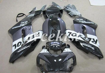 

4Gifts New ABS Injection Mold Full Fairing Kit Body set fit for HONDA CBR1000RR 1000RR 2004 2005 04 05 Custom gray black