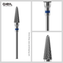 Сверло из карбида вольфрама для электрического маникюра, аксессуары для ногтей, сверло для удаления акрилового геля, лак для ногтей