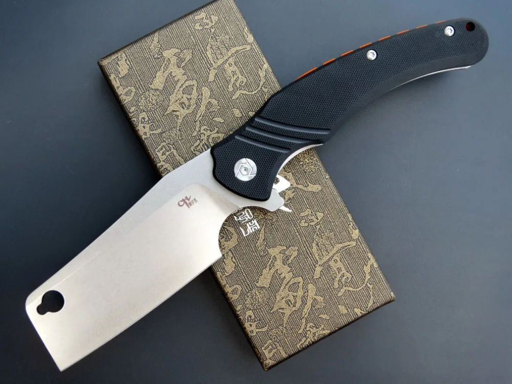 3531 Black Новейший D2 нож CH3531 подшипник Флиппер система складной нож G10 Ручка Кемпинг/Охота/открытый/карманный/нож для выживания EDC - Цвет: 3531 Black
