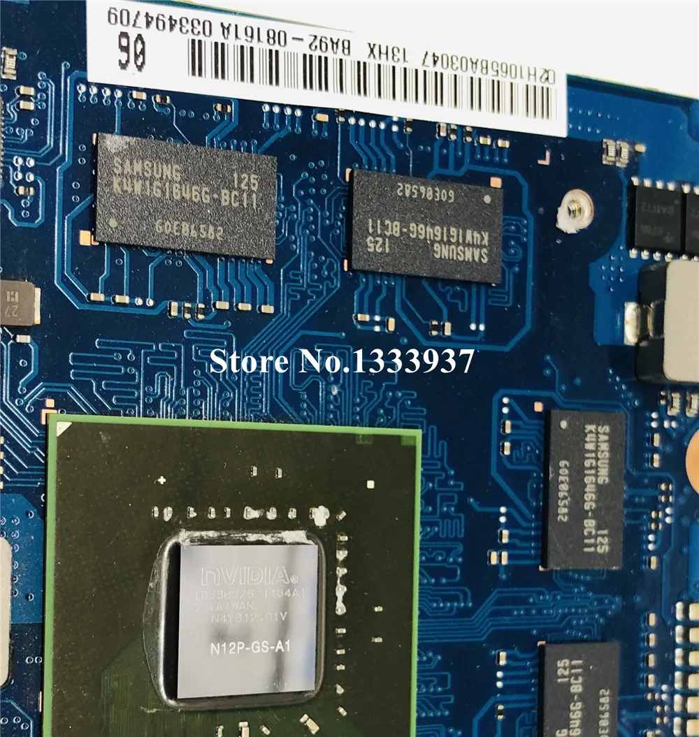 Материнская плата NP-RF511 BA92-08161A для ноутбука samsung RF511 BA92-08161B