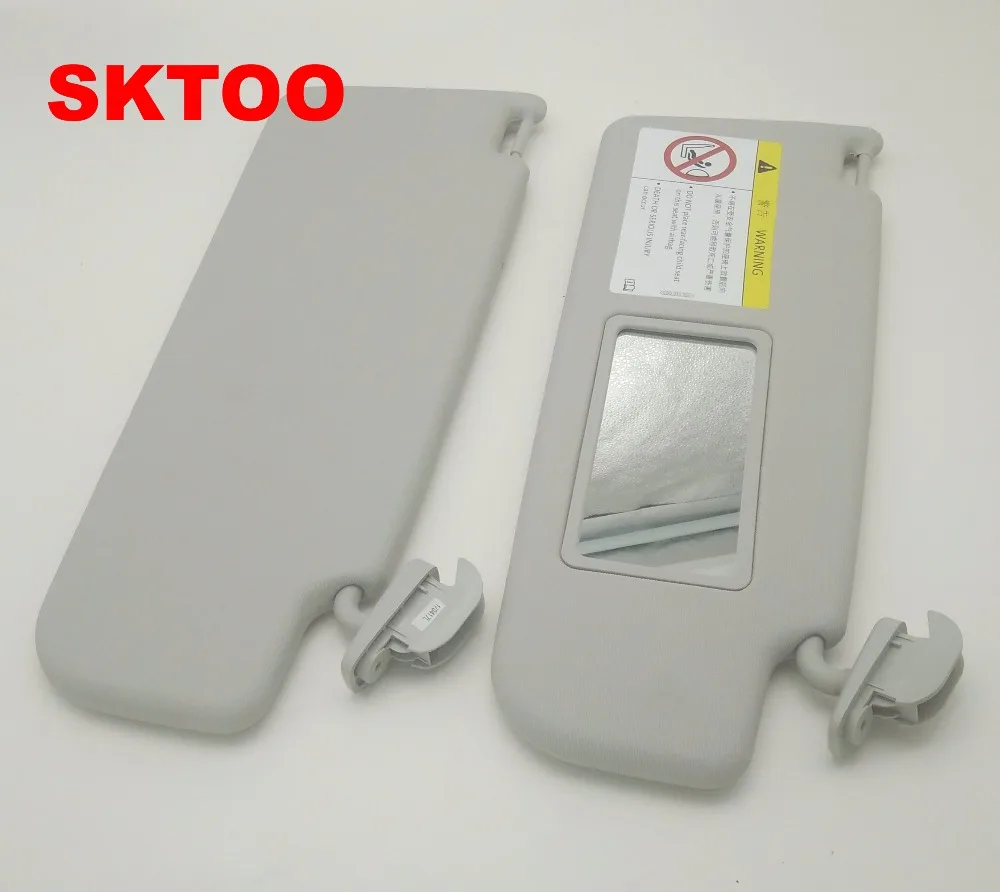Солнцезащитный козырек SKTOO для Volkswagen Bora 2009 2015 от солнца с косметическим зеркалом