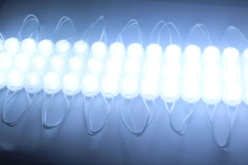 110V/220V 2W 3LEDS IP65 Waterproof Sideview LED Modules 62*17mm For Lighting Box DC 20 pcs/set