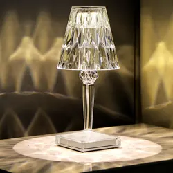 Lampe Led en forme de galaxie, cristal, diamant, barre d'atmosphère, USB, lampe de Table créative, décorative, nouvelle mode, étoile 