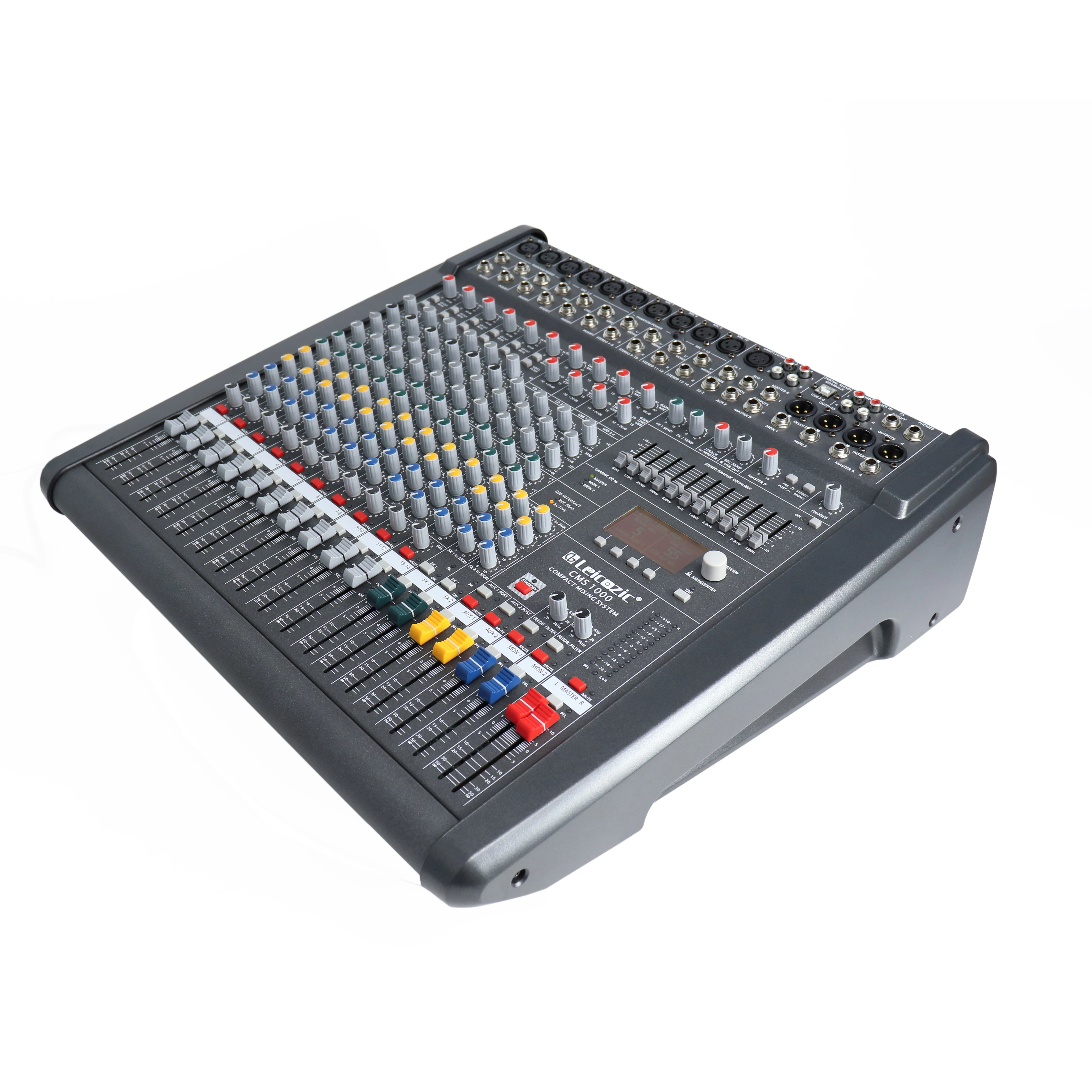 Leicozic Новый PM1000 3 / CMS1000 Профессиональный Питание микшерный пульт аудио усилитель