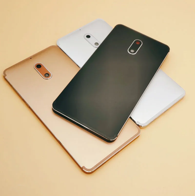 Nokia 6 电盖单卡黑45金40白35 双卡白35 17