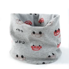 Детский осенне-весенний шарф для мальчиков и девочек, зимний шарф с рисунком ракетки, детский шерстяной платок для шеи, хлопковые шейные шарфы с круглым вырезом