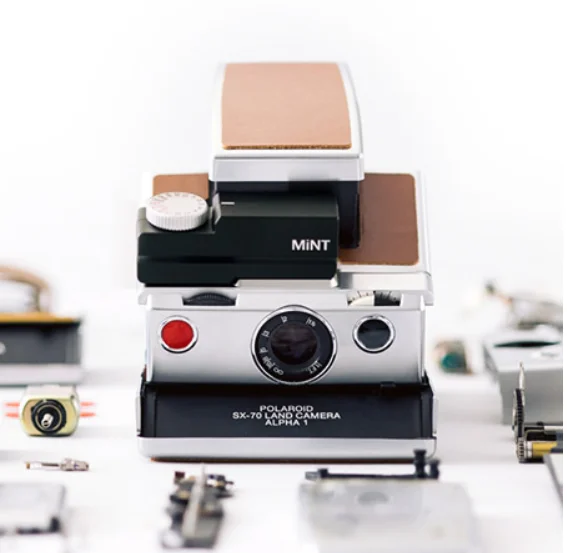 SX70 시리즈 MINT670X 제로 카메라, 원 샷, SX70 및 600 필름 사용