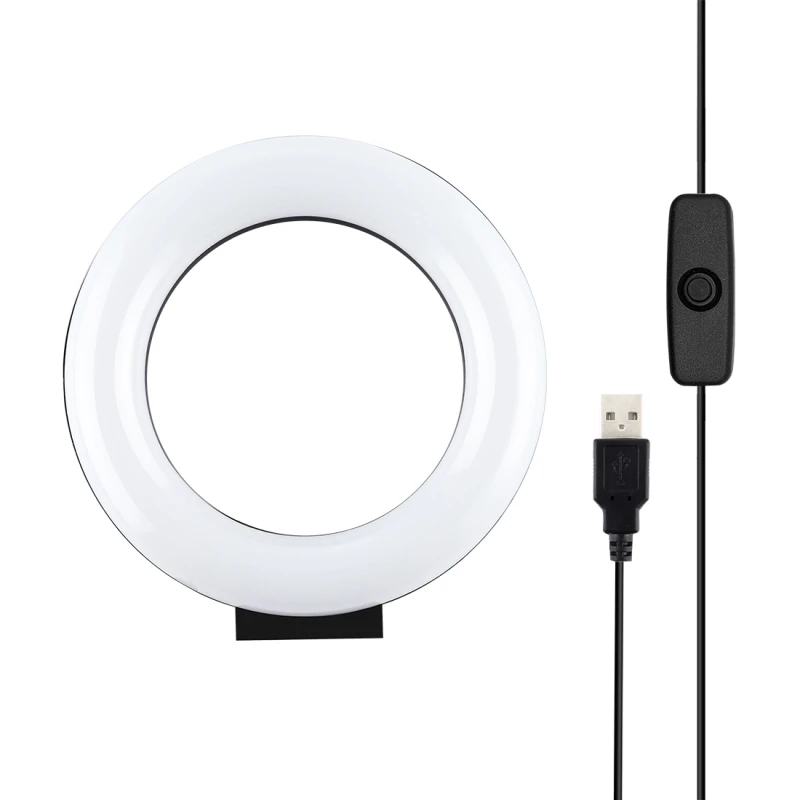 새로운 LED 3.6 인치 아크 얼굴 라이브 미화 라이브 라이트 유튜브 Dimmable 메이크업 비디오 스튜디오 링 라이트 스마트 폰