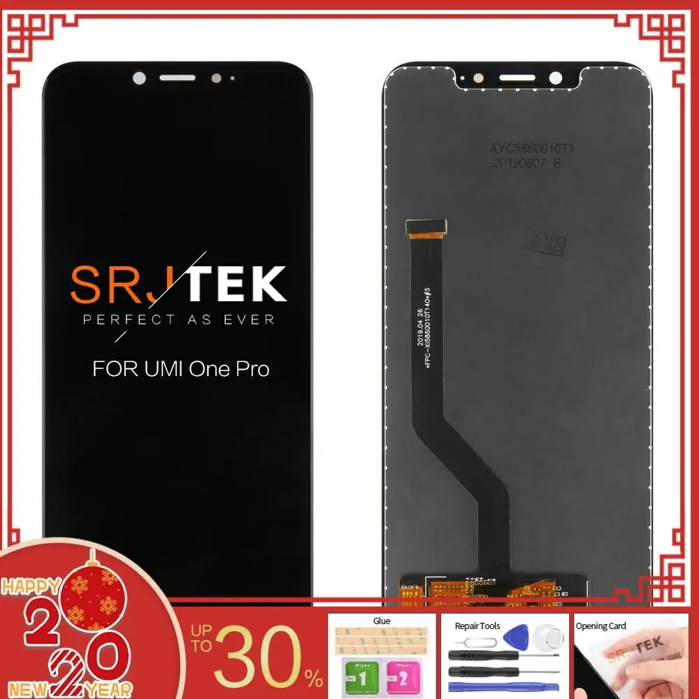 

5.9'' For UMI UMIDIGI One Pro LCD Display Touch Screen Digitizer Assembly Repair Parts TESTED For UMI One Pro LCD Replacement