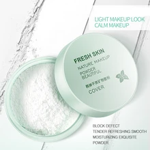 Матовая рассыпчатая пудра для макияжа, контроль масла, мягкий светильник, шелковое покрытие для лица, пудра, полупрозрачная основа