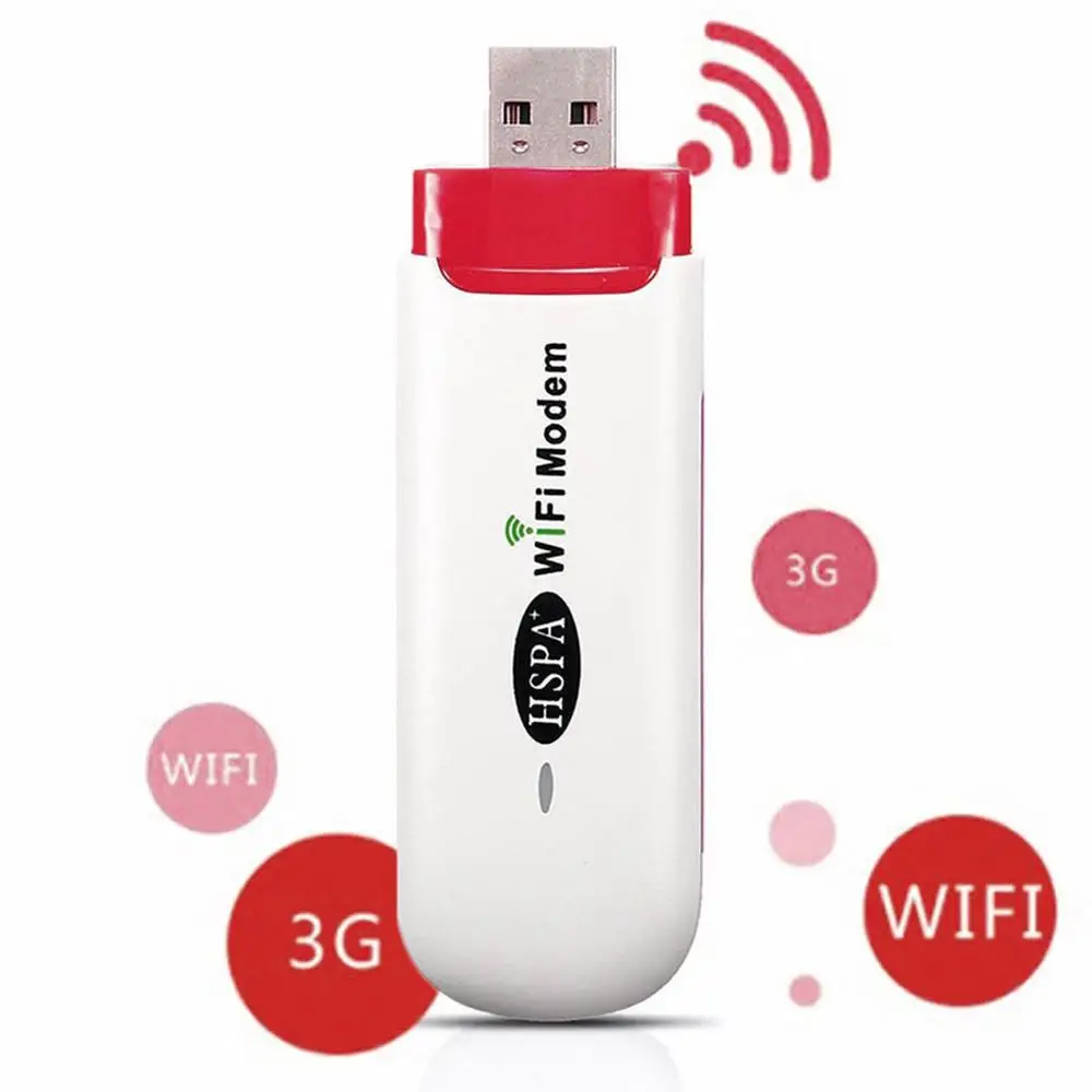 3g/4G USB модем сетевой адаптер Wi-Fi маршрутизатор Wi-Fi мобильное устройство Беспроводная точка доступа Модем с sim-слотом - Цвет: Белый