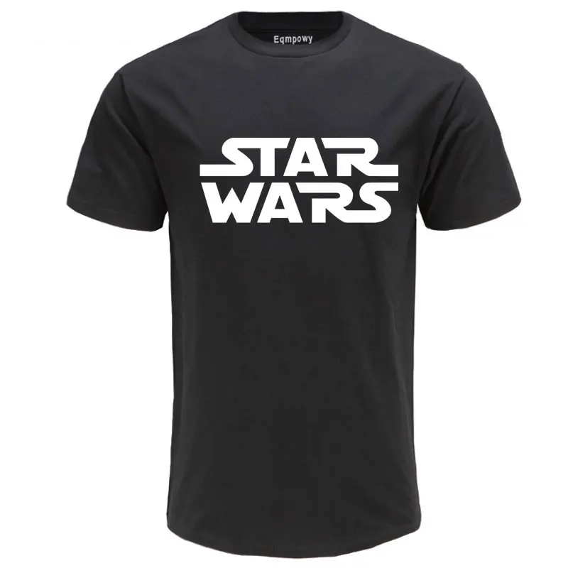 men women plus casual white brand clothing star war 2020 new streetwear tee shirt fashion black t-shirts letter print camisetas