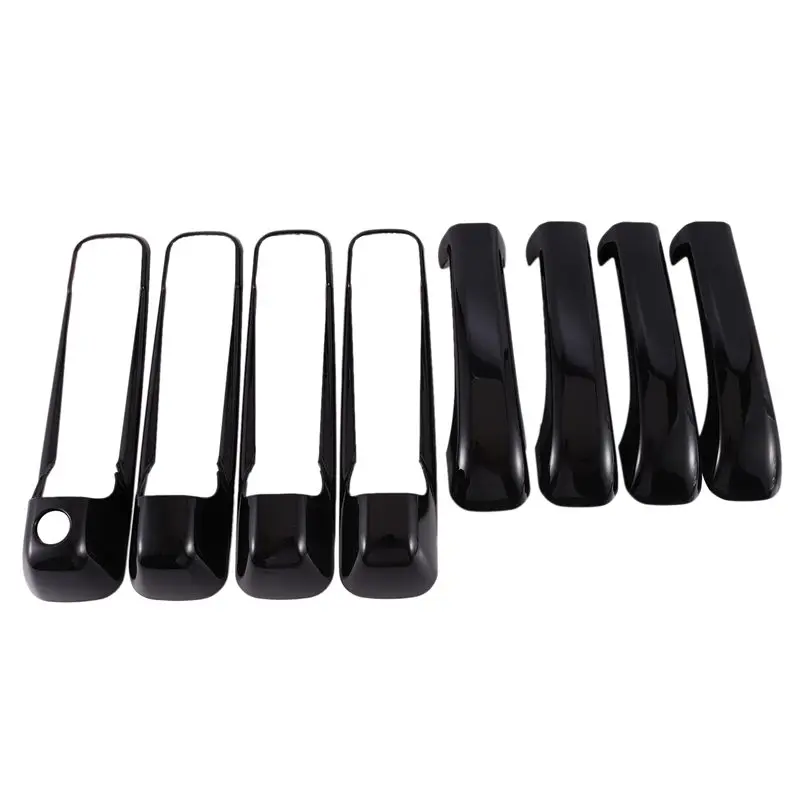 Gloss Shiny Black Protect Door Handle Cover Accessories 4 Doors for 2009-18 Dodge Ram 1500 2500 3500 | Автомобили и мотоциклы