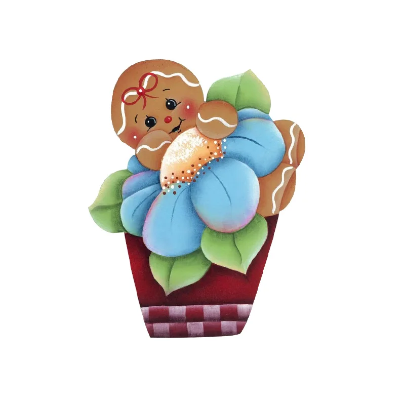 Gingerman цветок металла резки штампы Скрапбукинг карты изготовления DIY украшения для скрапбукинга