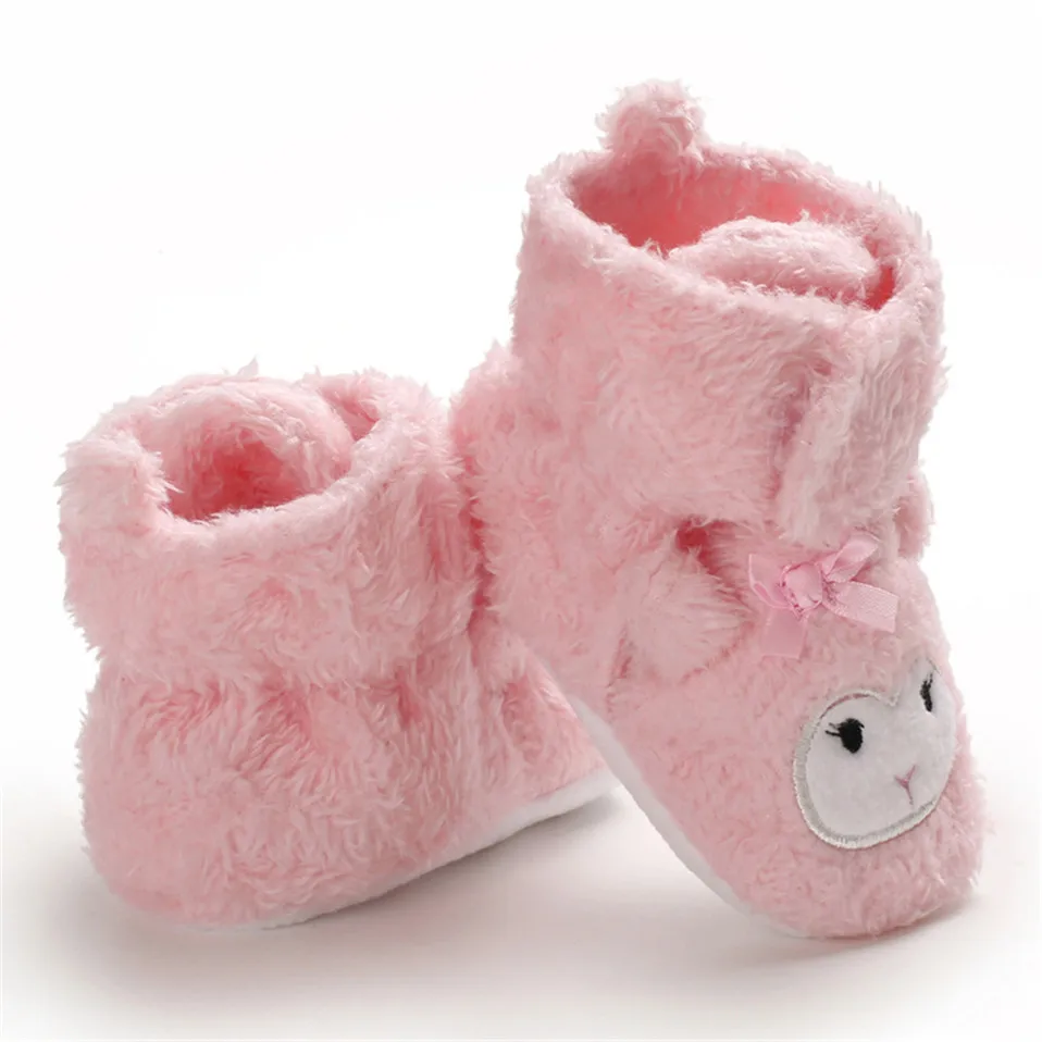 Новинка года; теплые ботинки для маленьких девочек зимняя обувь для новорожденных теплые детские сапоги в горошек; бархатная детская обувь; 0-12 месяцев; Лидер продаж
