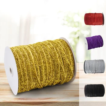 

Elastic Cord String Hair Band Rope 1cm 45m Heavy Stretch for DIY Sewing Crafts HJL2019