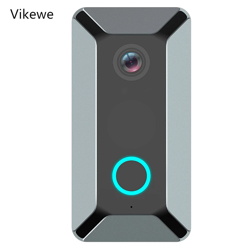 

Vikewe Video Doorbell Smart Wireless WiFi Security Door Bell Visual Recording Home Monitor Night Vision Intercom door phone