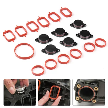 

Replacement Flaps Repair Kit Car Auto Intake Manifold Gaskets For BMW E70 Easy installation replace the old one directly kit