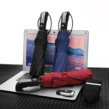 

2020 New Big Umbrella Men Business Style 104cm Automatic Umbrella Women Rain Double Layer 10K Windproof Large Golf Umbrellas