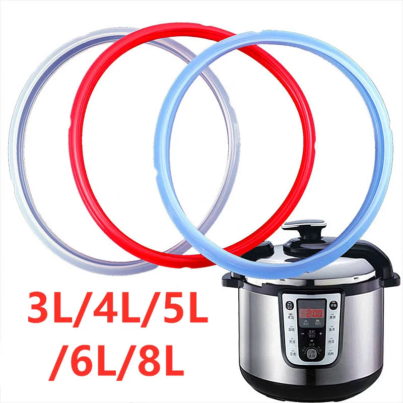 2020 New Silicone Sealing Ring 20-26CM/3-8 Quart For Instant Pot Electric Pressure  Cooker Electric Pressure Cooker Sealer Parts - AliExpress