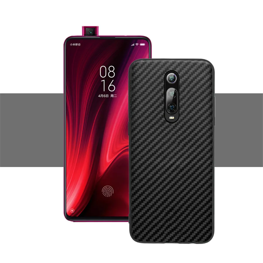 Чехол из углеродного волокна для Xiaomi Redmi K20 Pro ударопрочный защитный чехол