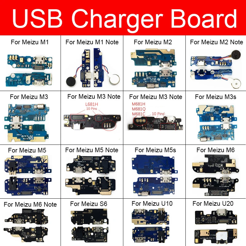 Зарядное устройство с Usb портом для Meizu Meilan M1 M2 M3 M3s M5 M5s M6 S6 U10 U20 Max Note|Шлейфы