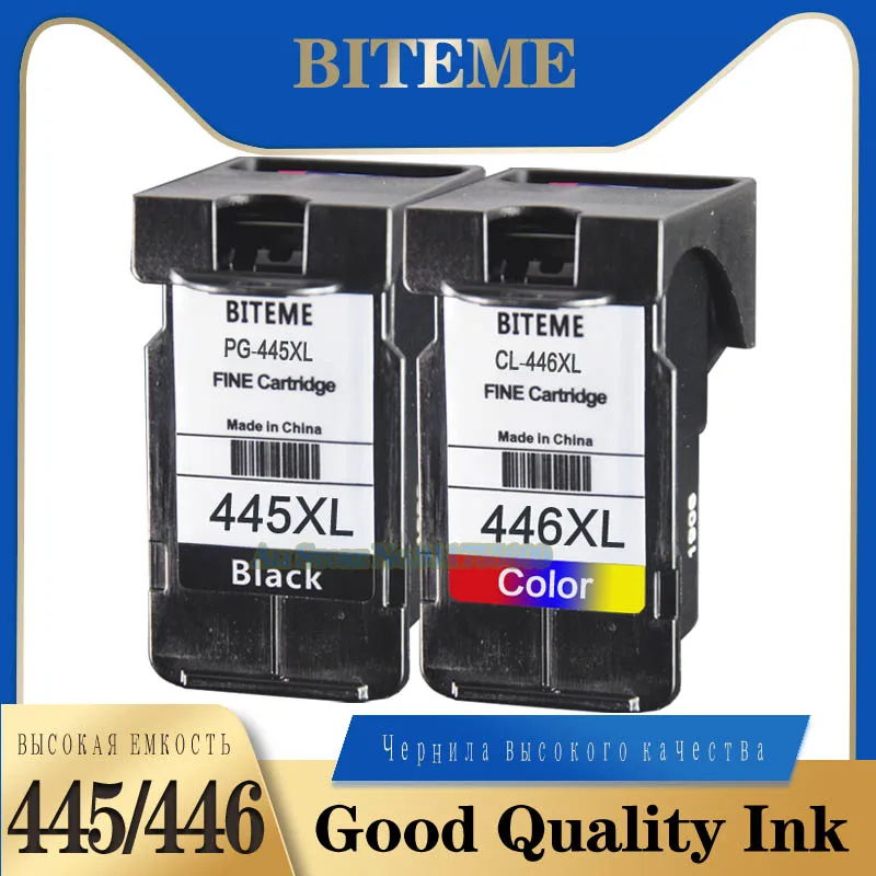 Чернильный картридж для принтера Canon PIXMA iP2840 MG2440 MG2540 MG2540S MG2545S MG2940 MG3040 MX494 черный PG445