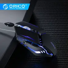 ORICO, Макросъемка, игровая мышь, светодиодный, 150 см., плетеная, проводная, игровая мышь для ПК, компьютера, ноутбука, мыши, регулируемая, 3200, 4 dpi, мышь для геймера