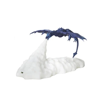 

Cafe Bedroom Night Light USB Rechargeable Home For Kids Modern LED Lamp Gifts 3D Printing Touch Control Dragon Shaped Hotel