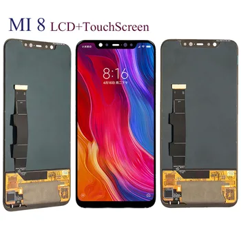 

Amoled Display For Xiaomi Mi 8 Mi8 LCD Display Touch Screen Replacement Tested Cell Phone LCD Screen Digitizer Assembly