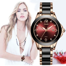 Montre Femme SUNKTA новые часы из розового золота Женские Кварцевые Часы Дамские Лидирующий бренд Роскошные женские наручные часы для девушек часы для жены подарок+ коробка