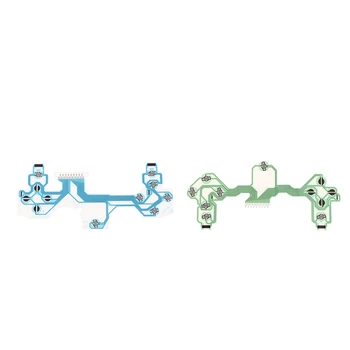 

2 Piece Replacement Flex Ribbon Cable Conductive Film Keypad for PS4 2.0/4.0