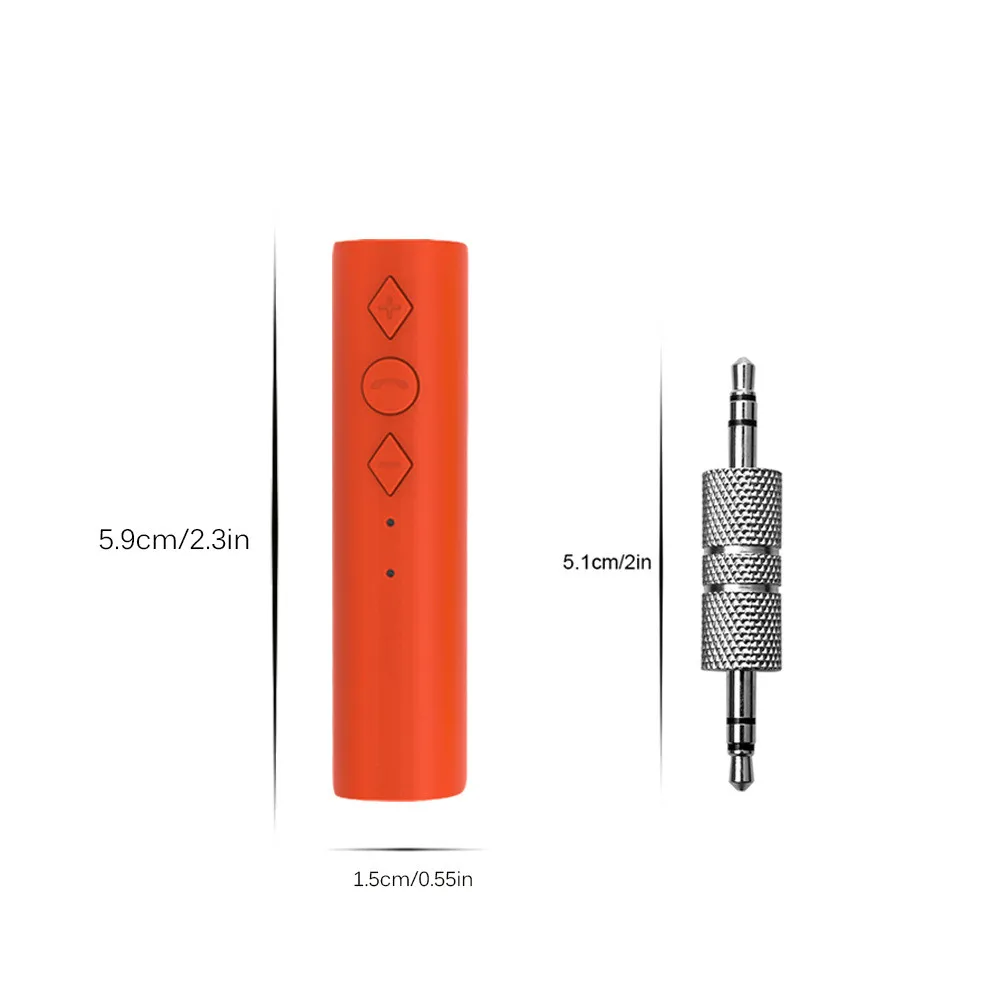 Беспроводной Bluetooth приемник 3,5 мм разъем аудио музыкальный приемник адаптер автомобильный кабель для входа внешнего сигнала клип мини адаптер Bluetooth 30