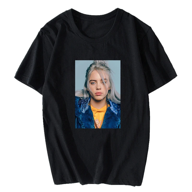 Новая летняя футболка Billie Eilish Мужская Эстетическая хлопковая стильная винтажная