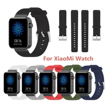 For Xiaomi Mi Band Silicone Smart Watch Strap Replacement Watchband Wristband For Xiaomi Mi Strap Bracelet