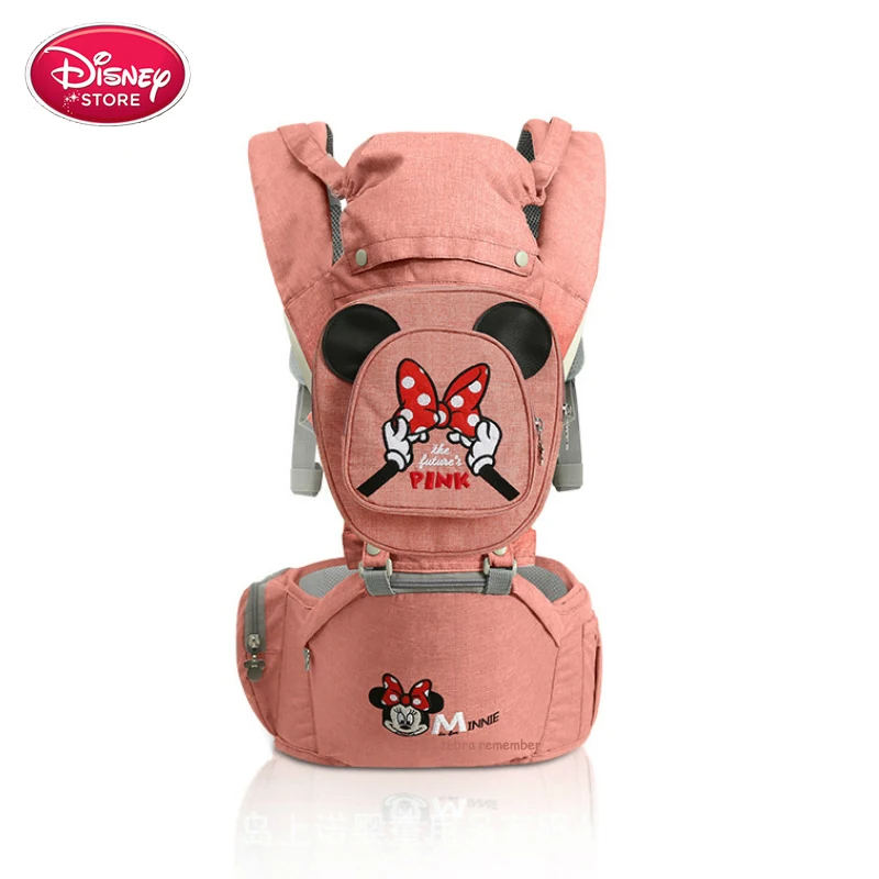 red Disney Baby рюкзак для переноски слинг новорожденных мягкие детские дышащие обертывания новорожденных удобный уход за ребенком чехол для ухода за ребенком - Цвет: red