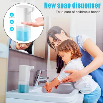 

Automatic Sensor Soap Dispenser Touchless Hand Cleaning for Home Bathroom Kitchen _WK