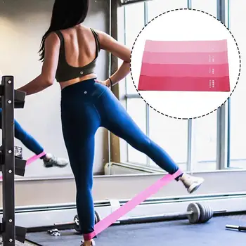 

Yoga Crossfit Resistance Bands 5 Level Rubber Training Gum Pilates Expander Workout Equipment Fitness For Sports Pull Rope V1T7