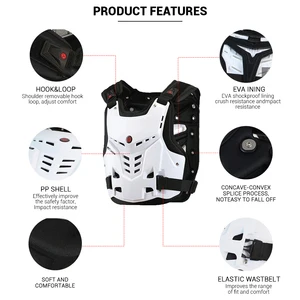 Image 3 - SCOYCO Motorcycle Armor Vest Motorbike Chest Back Protection Gear Motocross Armor Racing Vest Motorcycle Protector Equipment