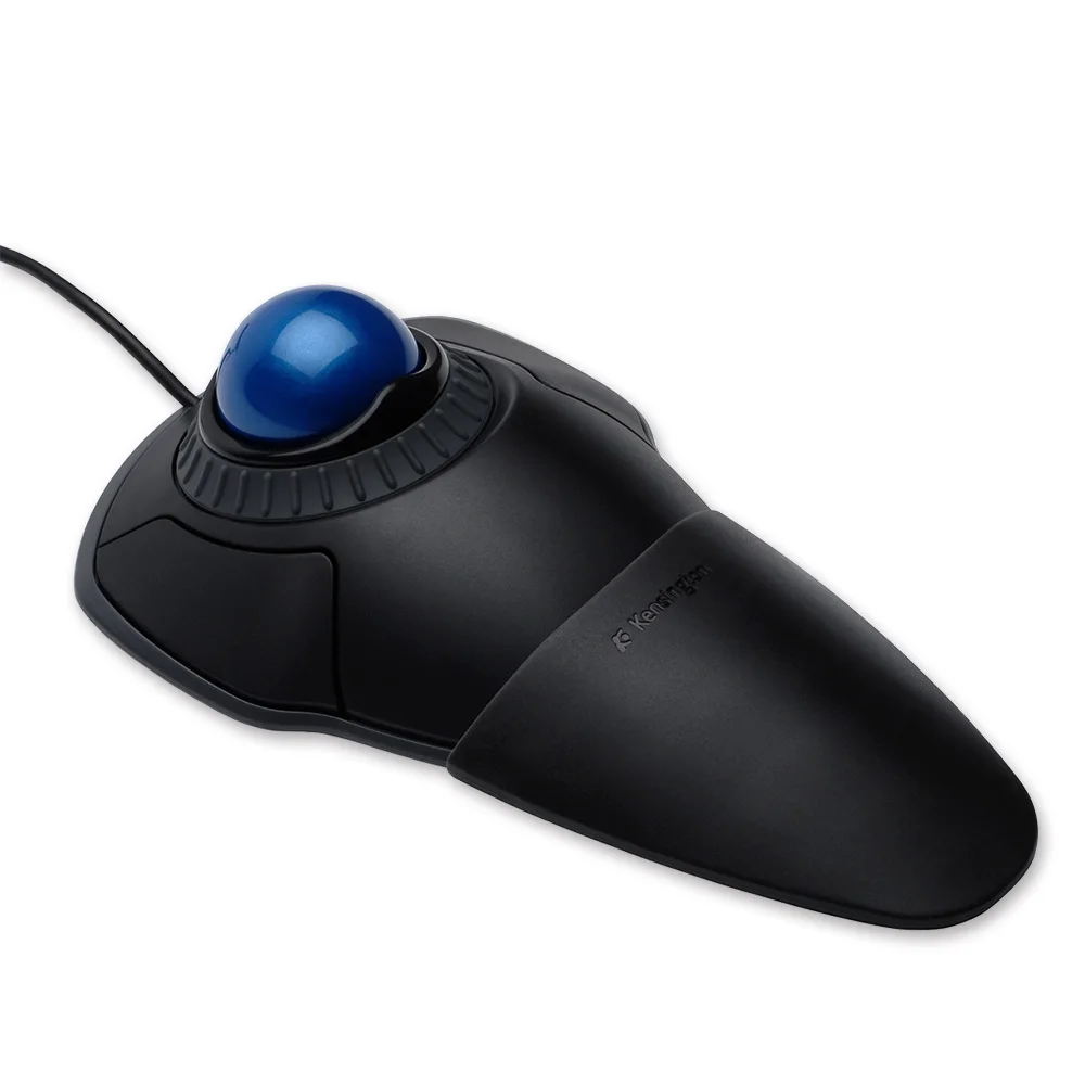 Original do Trackball da Órbita de Kensington com Usb Ótico do Anel do Rolo para o pc ou o Portátil com Empacotamento Rato Varejo K72337 - Imagem 4